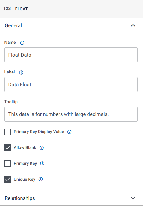 Data Properties
