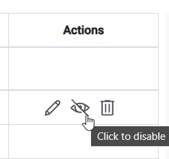 Disable ROles