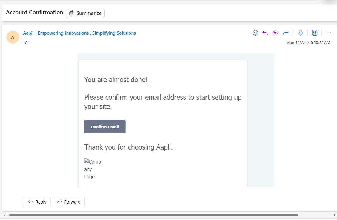 E-mail Request