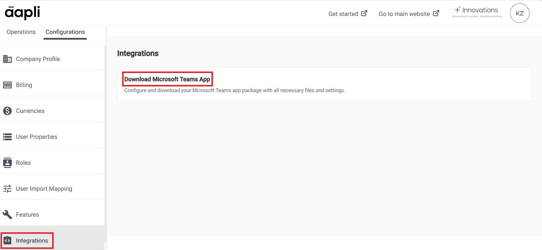 Microsoft Teams Panel